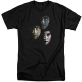 Harry Potter Hero Heads Men's 18/1 Tall Cotton Short-Sleeve T-Shirt